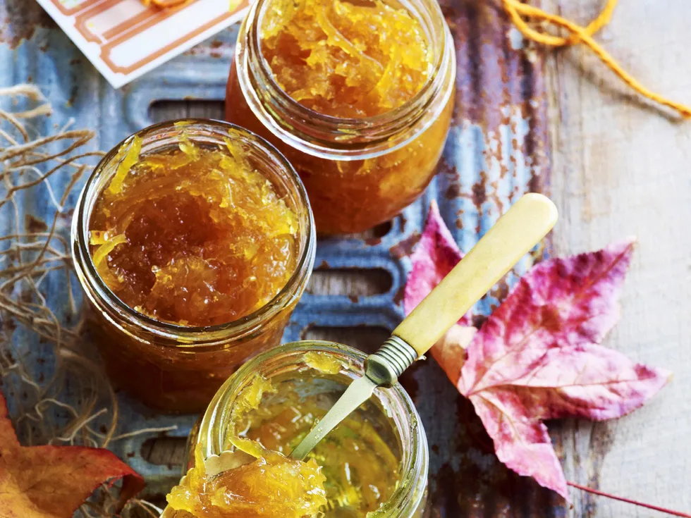 pomelo, lemon grass andkaffirlimemarmalade