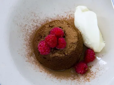 soft-centred chocolate puddings