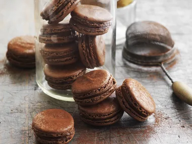 Chocolate Almond MACAROONS
