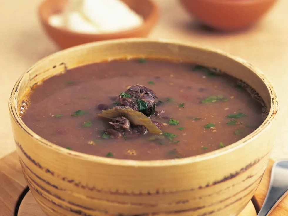 CUBAN LAMB & BLACK BEAN SOUP