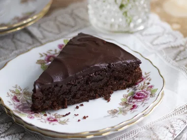 moist chocolate and coconut cake