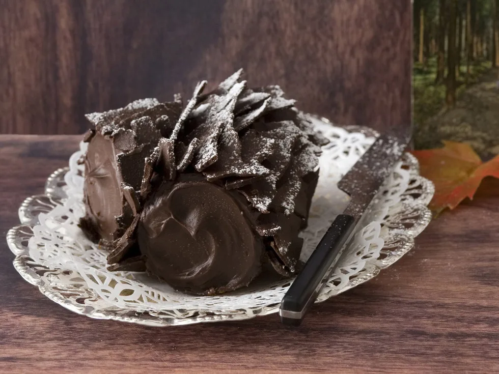 minichocolateyulelogs