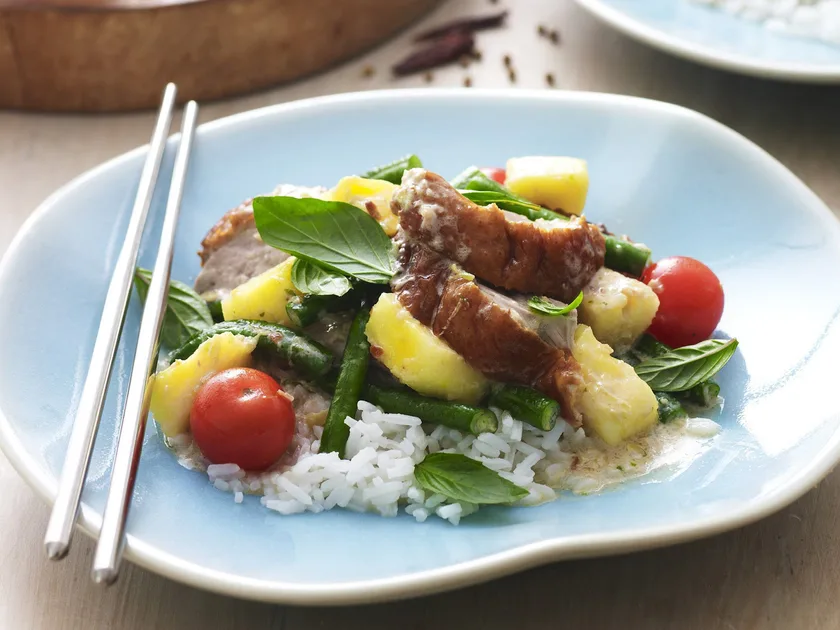 Panang duck curry