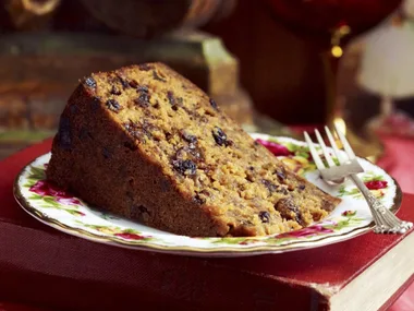 three-in-one mix fruit cake
