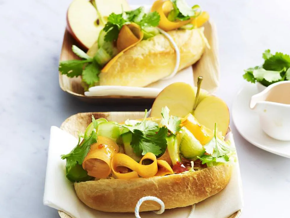 vietnamese-style vegie roll