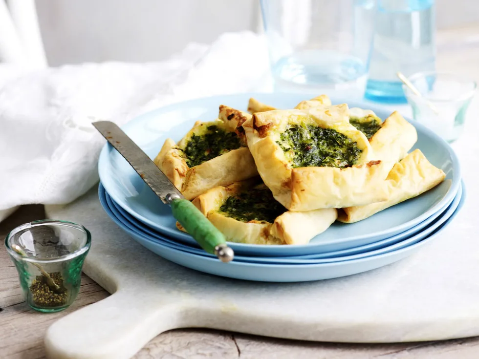 SPINACH AND CHEESE PARCELS