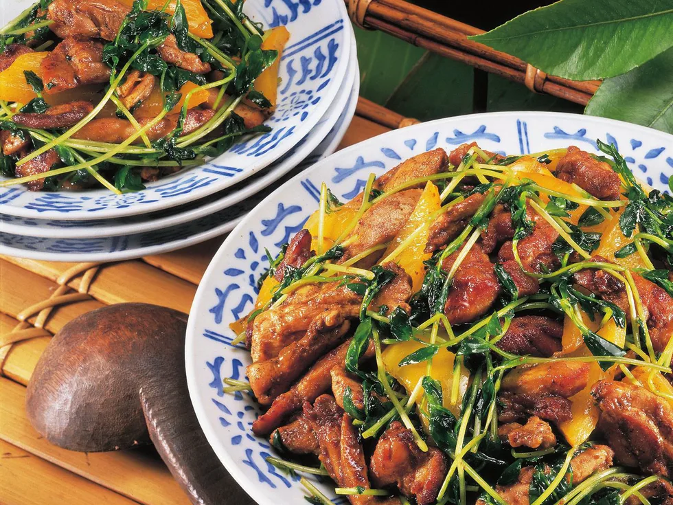chicken tikka stir-fry