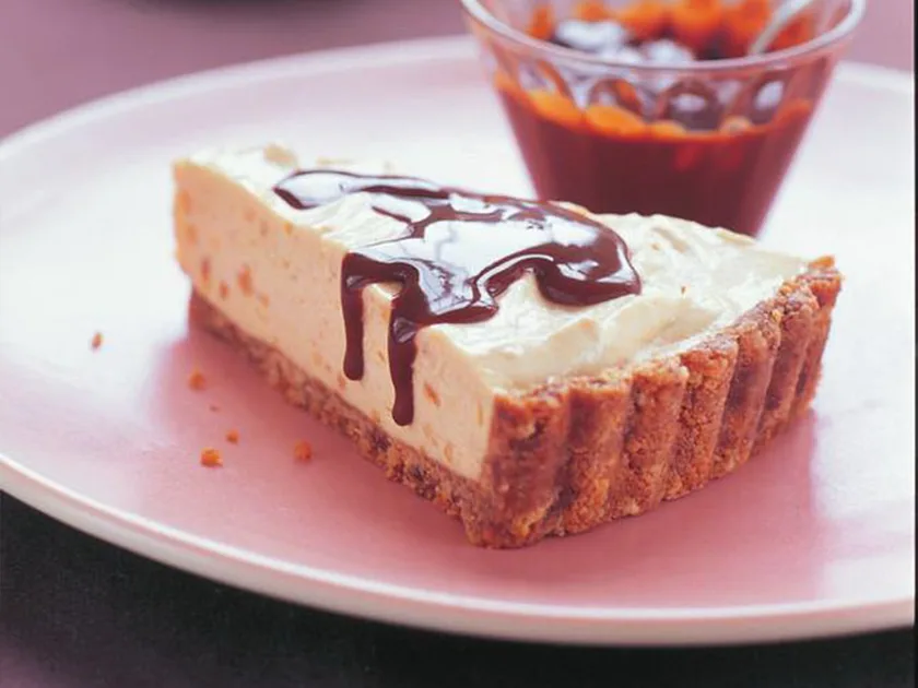 Peanut butter ice-cream pie