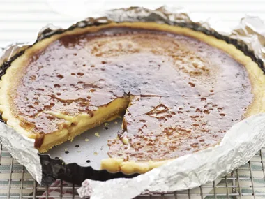 crème brûlée tart