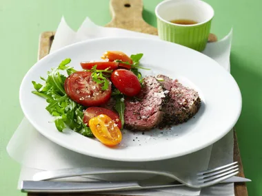 peppered beef