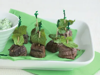 mini lamb and mint
