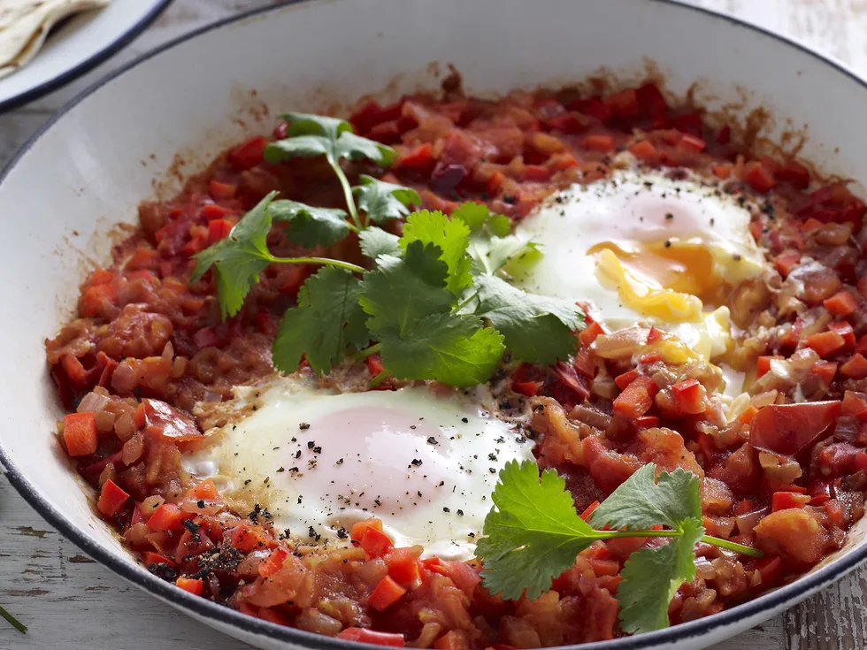 eggs ranchero-style
