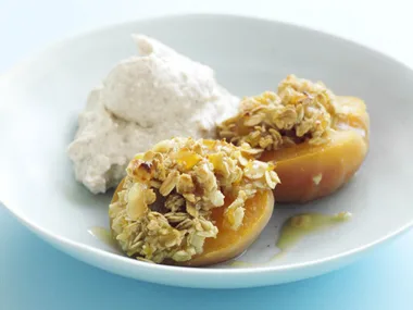 APRICOTS WITH SPICED RICOTTA