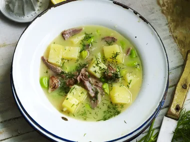 greek lamb and potato soup