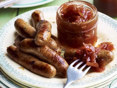 sweet red onion chutney