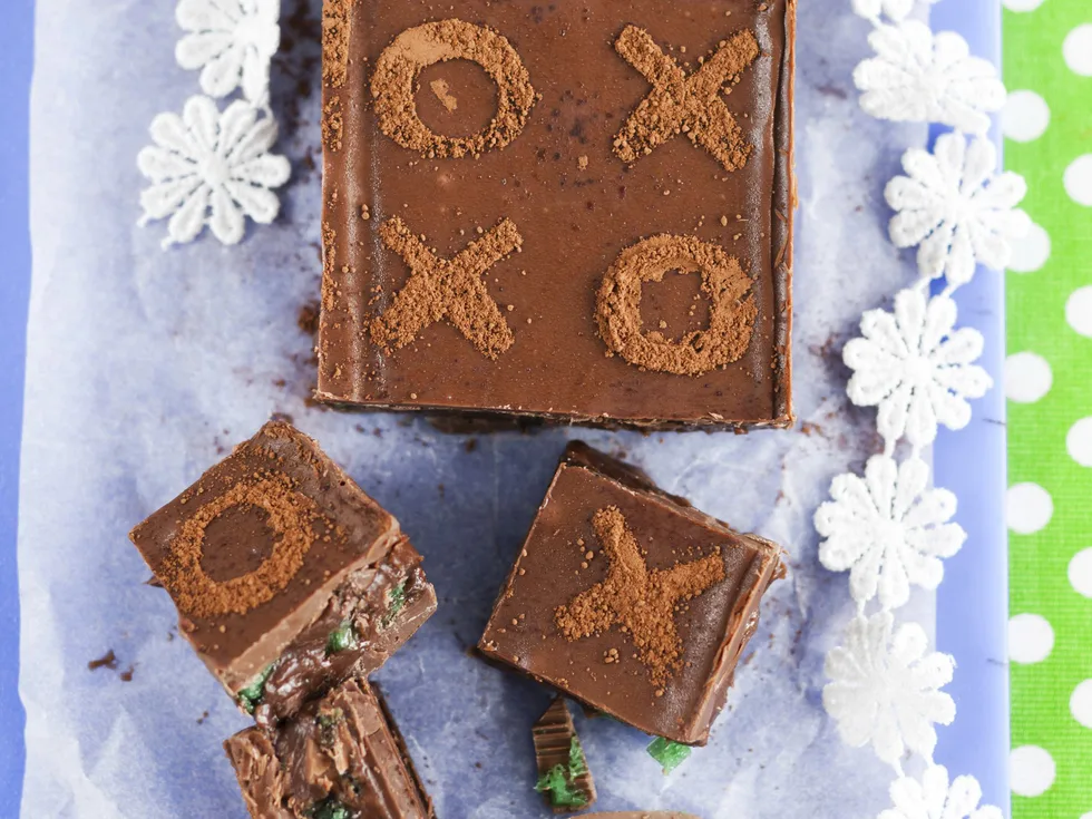 choc-mint squares