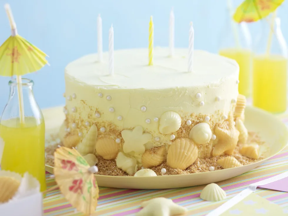 sea shell cake