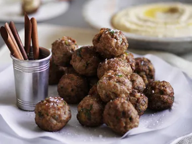 mediterranean lamb meatballs