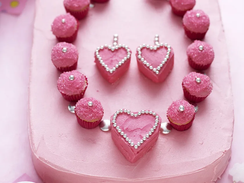Necklace and earrings