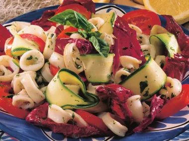 spicy calamari salad