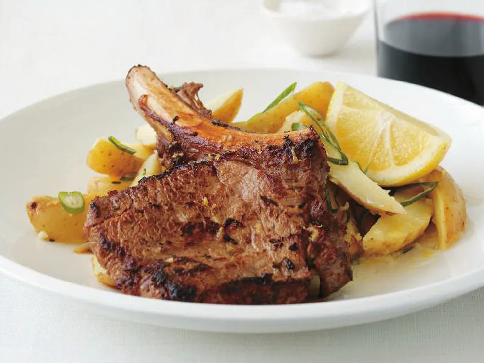 lemon and rosemary veal cutlets