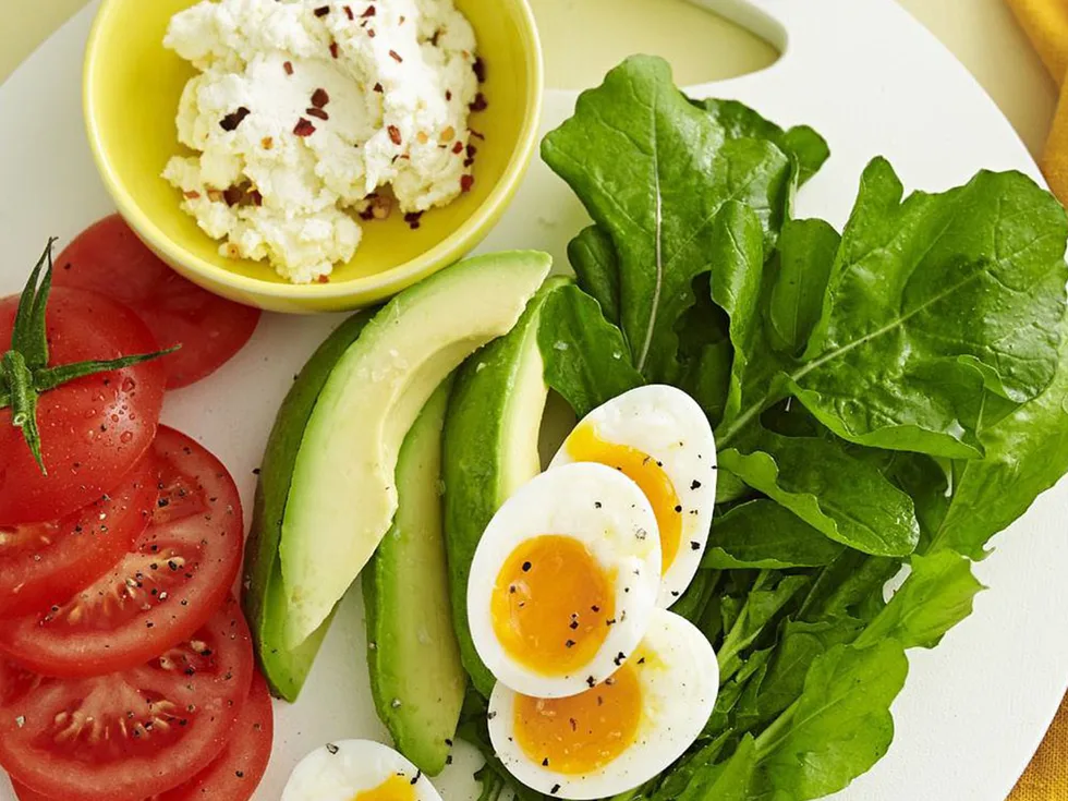 breakfast mezze for two