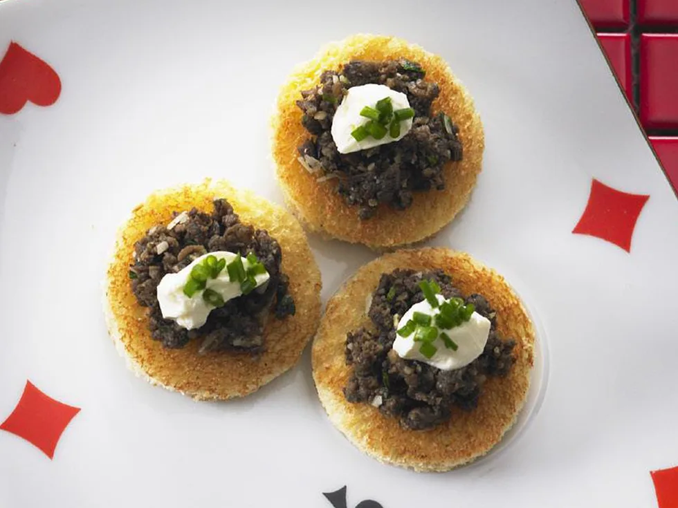 Mushroom toasties