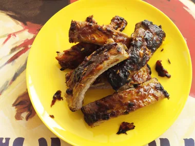 fennel and garlic roasted pork ribs