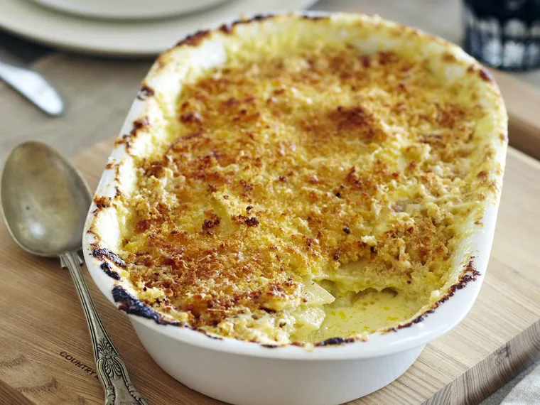 FENNEL AND POTATO GRATIN