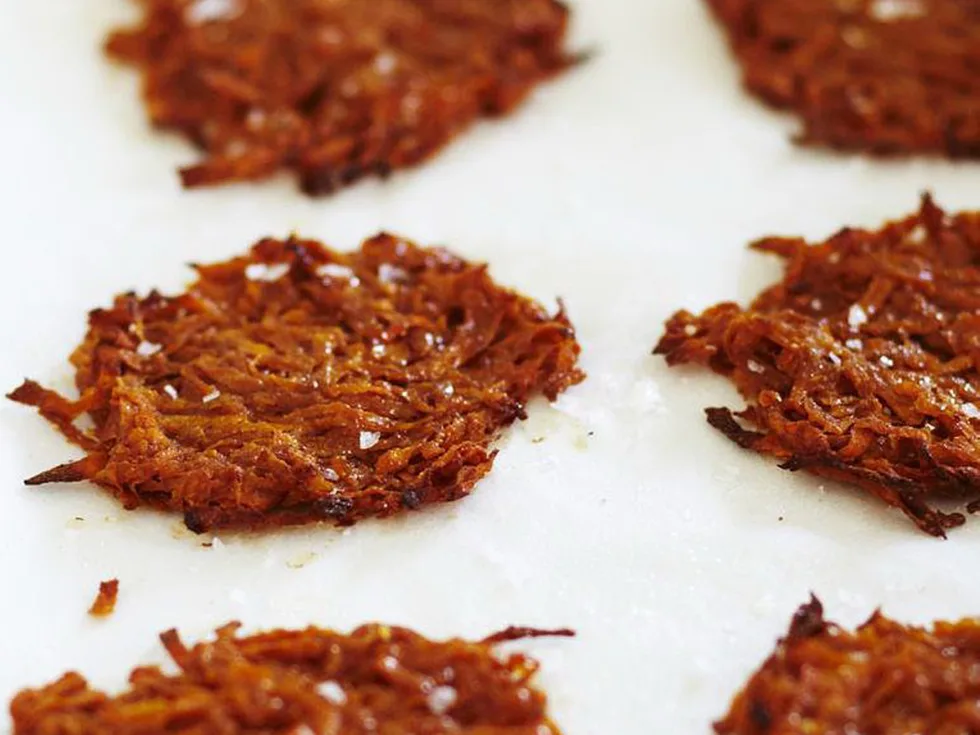 baked kumara and cinnamon rösti