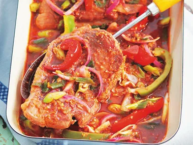 Sweet and sour tamarind pork