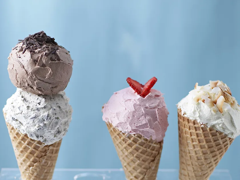 Ice-cream cone cakes