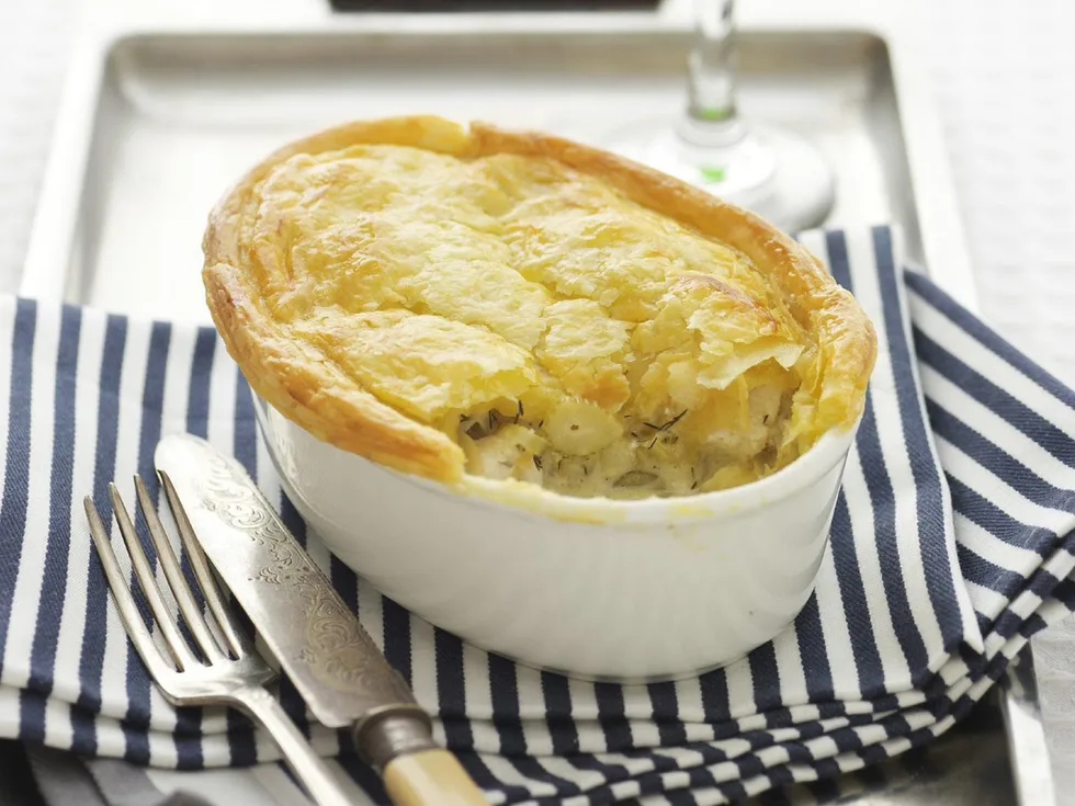 snapper and fennel pies