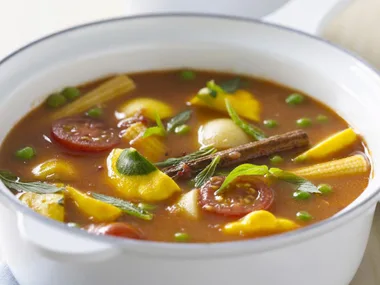 harissa and mint vegetable stew