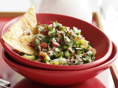 Radish and herb salad