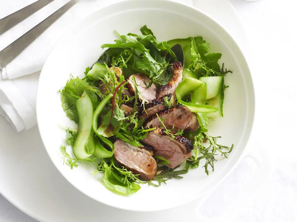 peking duck salad