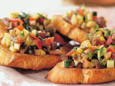 zucchini and pine nut