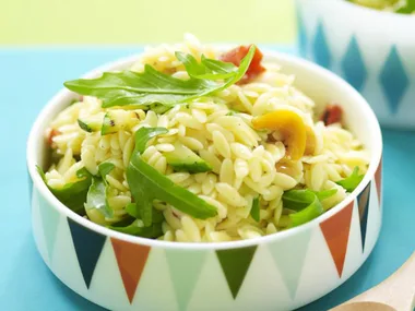 risoni and vegetable salad