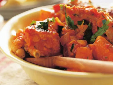 rabbit and tomato casserole