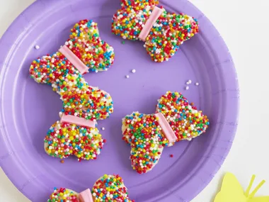 butterfly fairy bread