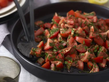 Tomato and herb salad