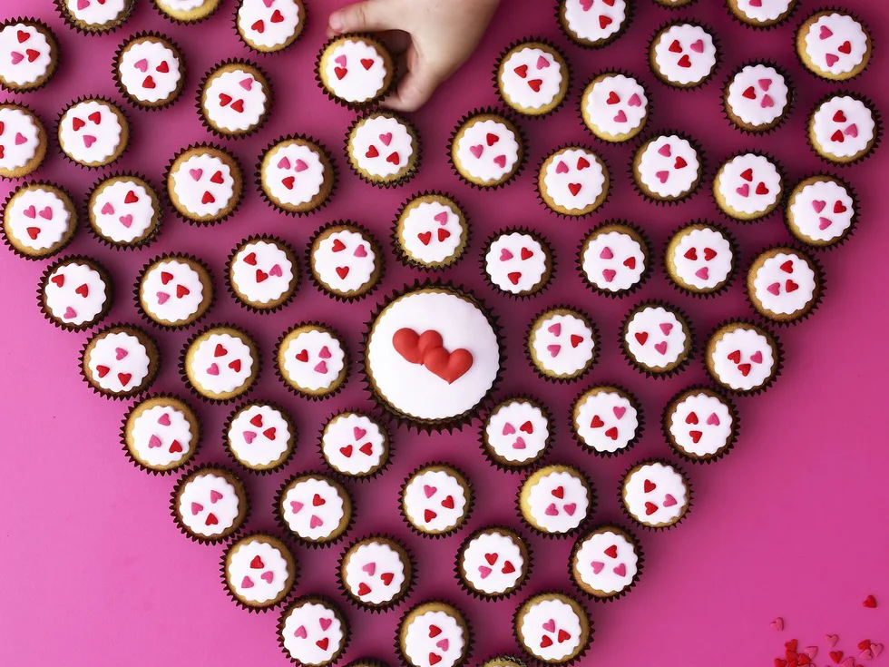 heart cake