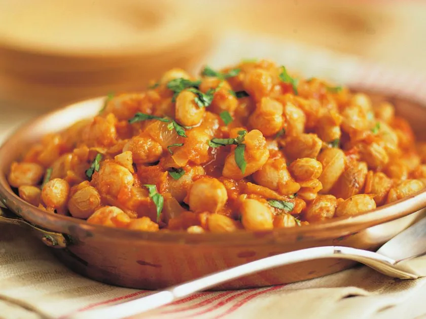Borlotti beans with tomato