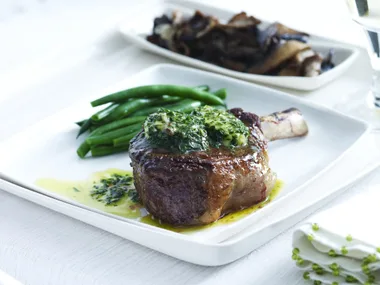 beef rib eye for two