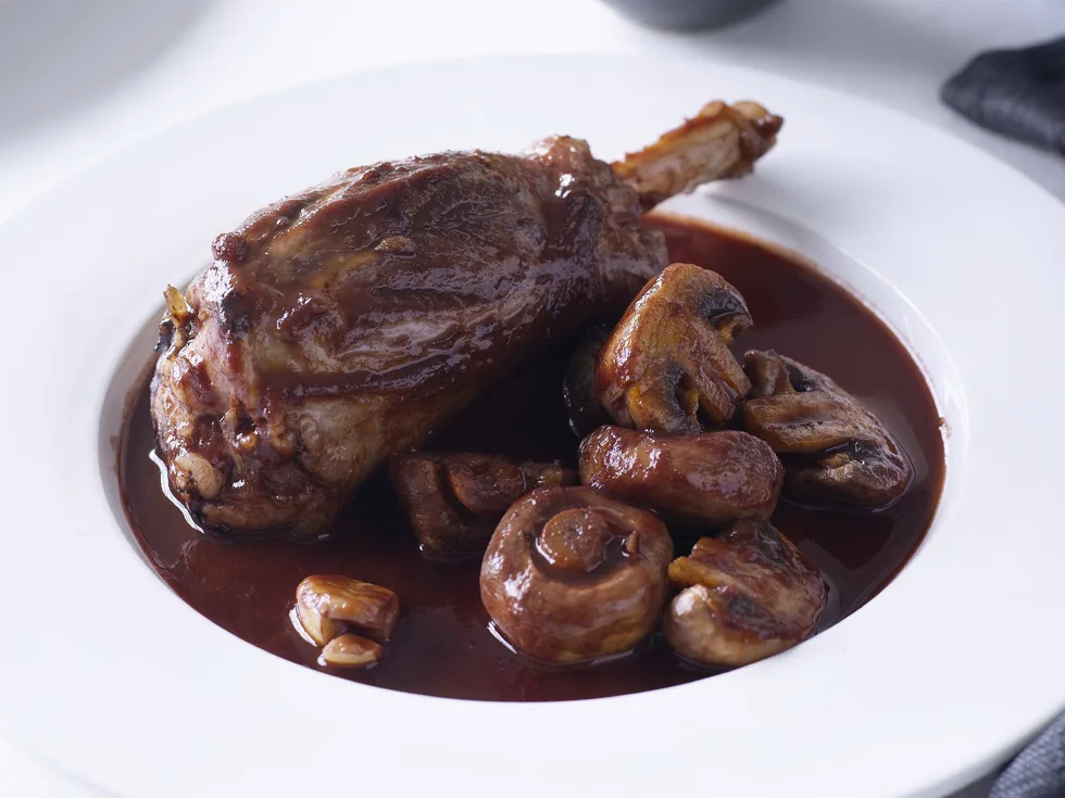 lamb shanks bourguignon