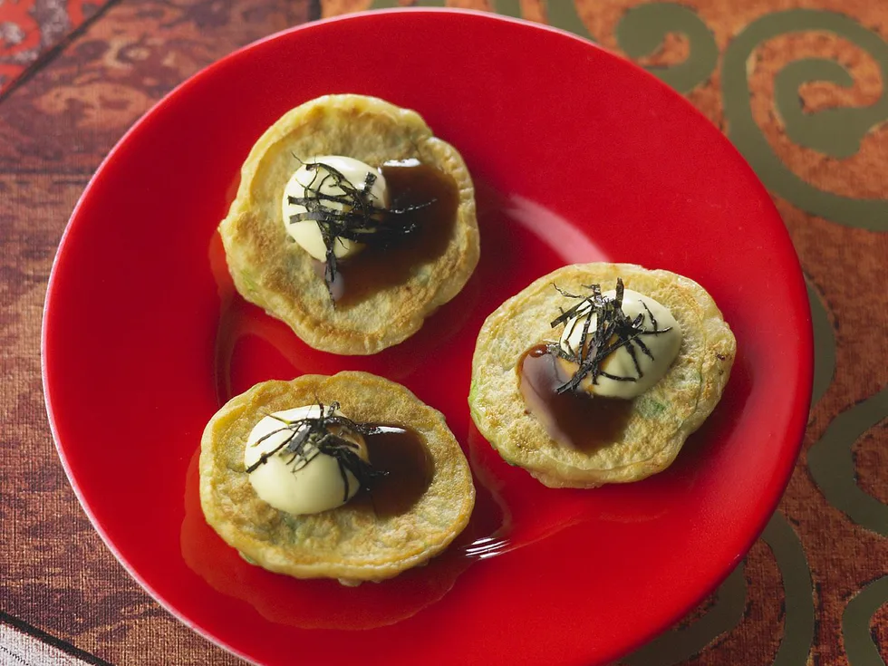 Mini japanese pancakes