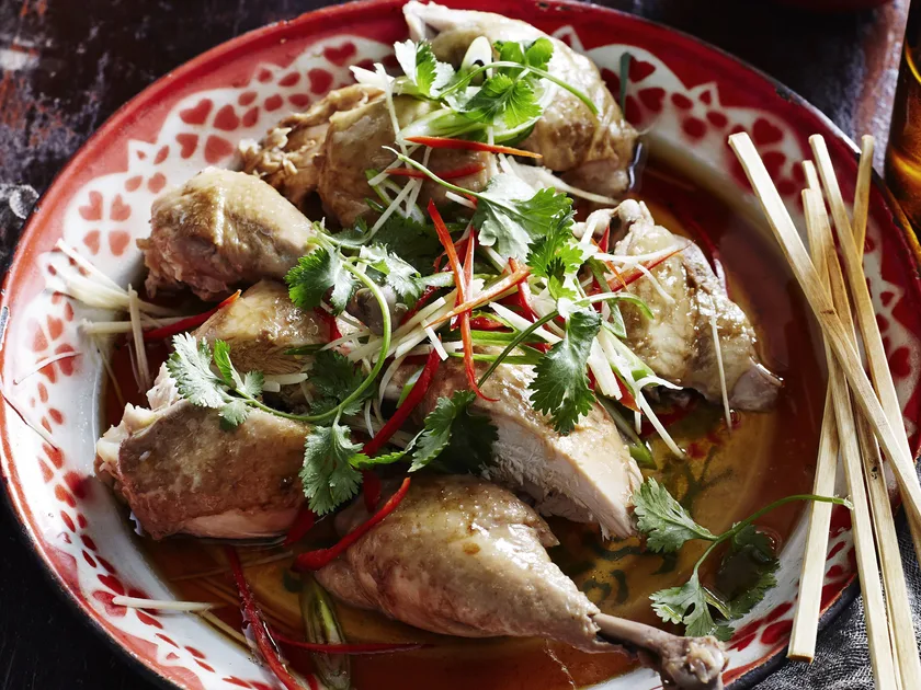 Slow-cooker chicken with soy &amp; sesame