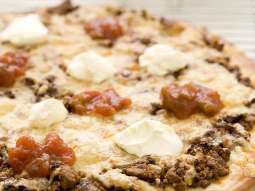 MEXICAN BEEF PIZZA