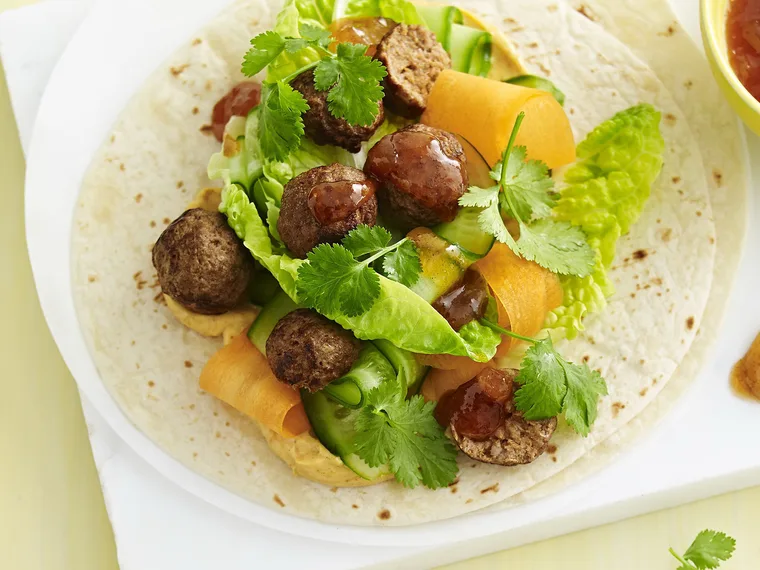 indian lamb wraps