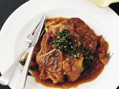 OSSO BUCO WITH CAPER GREMOLATA